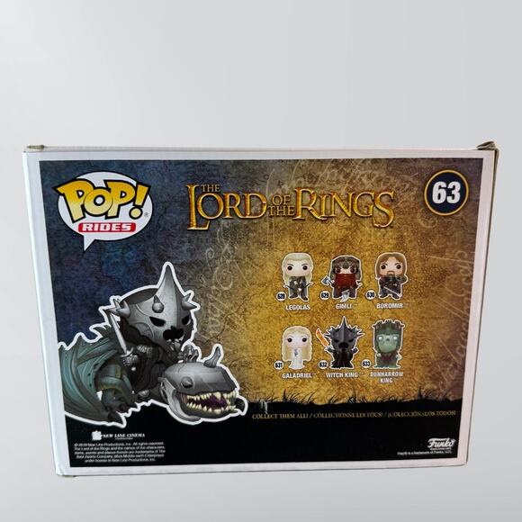 Funko Pop Lord Of The Rings Witch King On Fellbeast #63 Figure - Picture 6 of 7